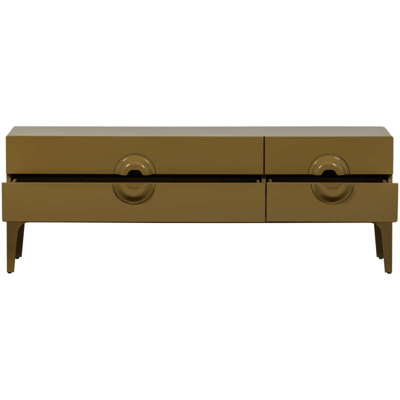 WOOOD MERGE TV-bänk i Eucalyptus-trä, honung