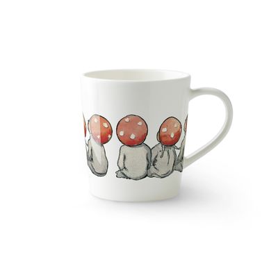 Design House Stockholm Elsa Beskow Mugg Children of the forest 40 cl med öra