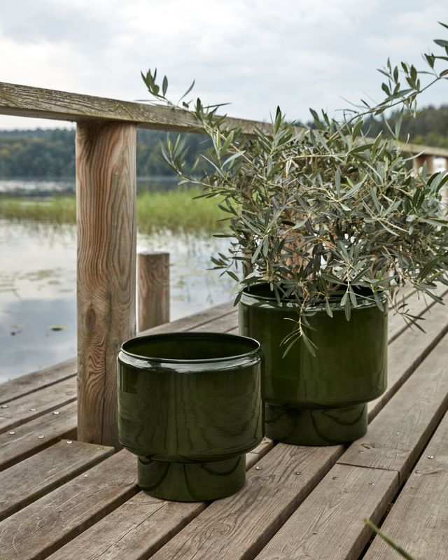 House Doctor Pile Kruka Grön