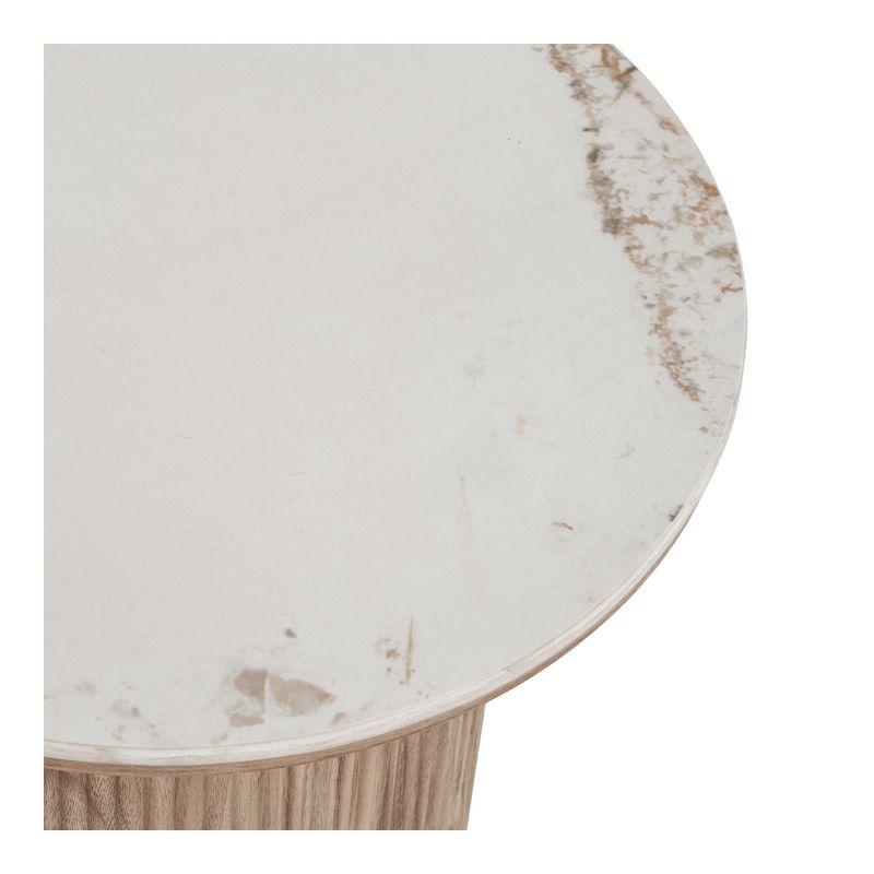 House Nordic Athens Sidobord Vit / Brun