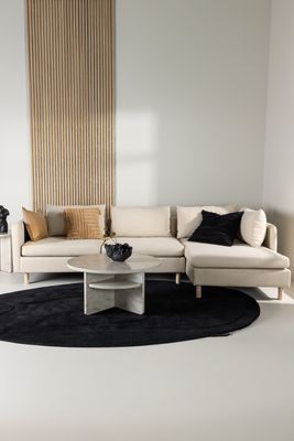 Venture Home Zero 3-Sits Soffa i Beige