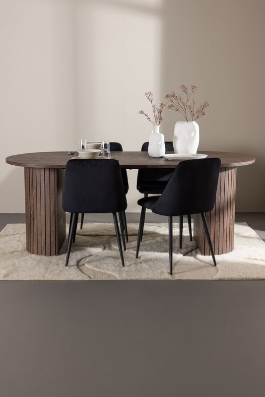 Venture Home Härön Matbord med Night Matstol