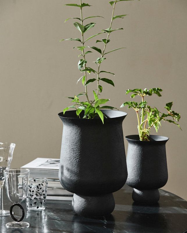 Nordal ADONY planteringskruka, M - svart