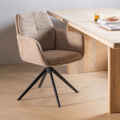 WOOOD Grant Matstol i Zand Mélange