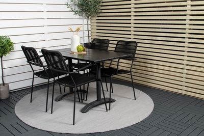 Venture Home Matgrupp Denver med stolarna Lindos