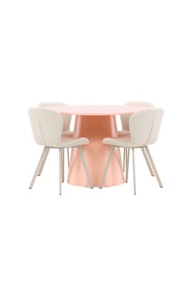 Venture Home Matbord Lanzo med Lilja Stol