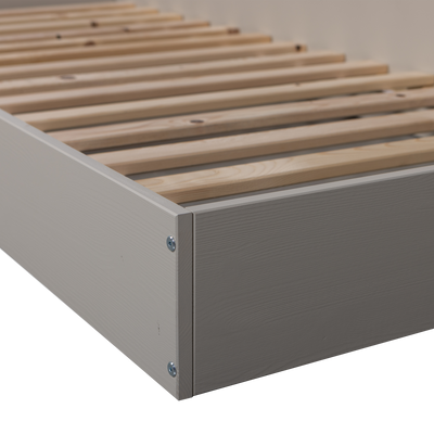 WOOOD Carter Sängbänk i Furu 'Dust' med Förvaring