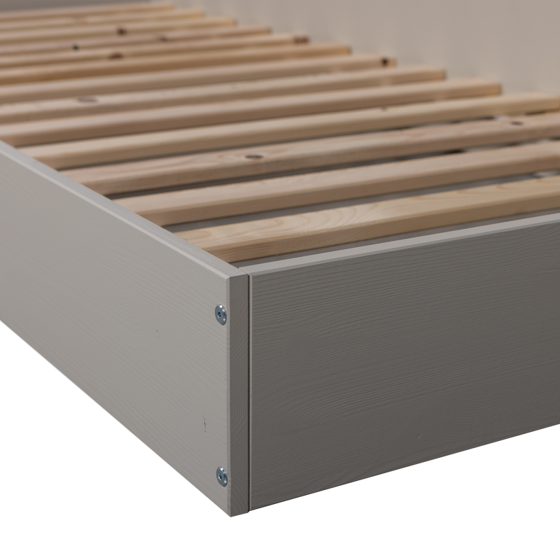 WOOOD Carter Sängbänk i Furu 'Dust' med Förvaring