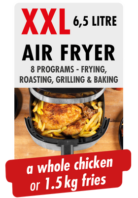 Gastroback Design varmluftsfritös Pro XXL 6,5 liter