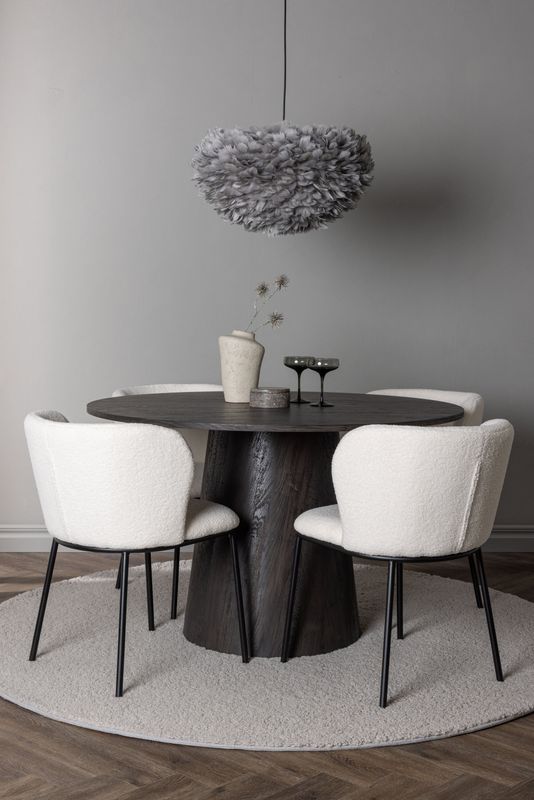 Venture Home Matgrupp Lanzo med stolarna Edina