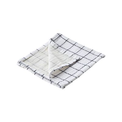 Affari of Sweden ELSA Servett, Vit/svart 10-pack
