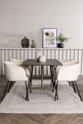 Venture Home Matgrupp Kaseindon med Stolarna Berit