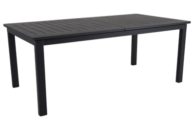 Brafab Lomma Förlängningsbart Matbord 100x194-312 cm Svart