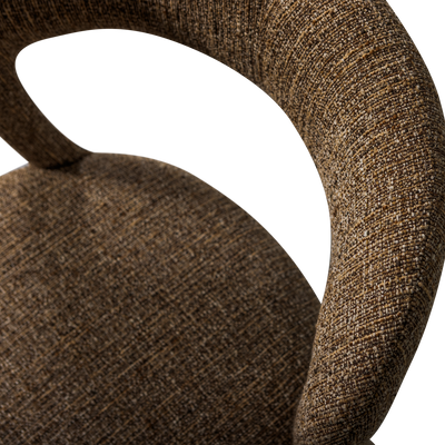 WOOOD Noble Matstol Mörkbrun 2 st