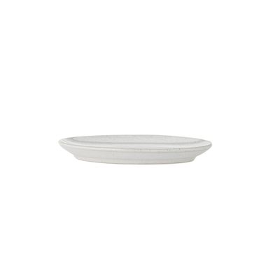 Bloomingville Addison Tallrik, Vit, Stengods 20 cm 6-pack