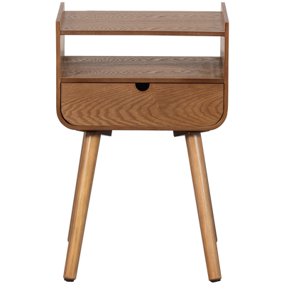 WOOOD Nils nattduksbord/sidobord trä natur