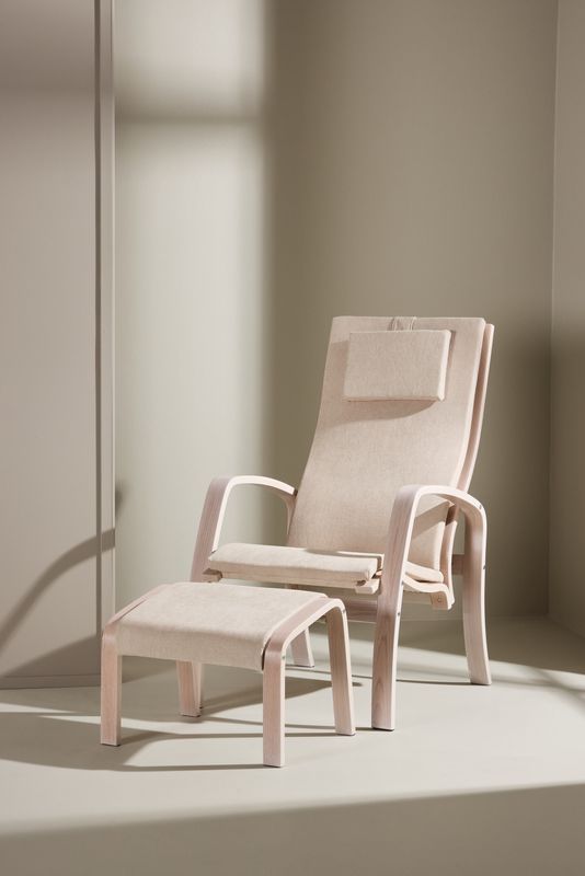 Venture Home Grötö Loungestol med Fotpall