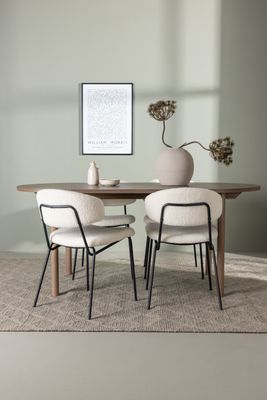 Venture Home Matgrupp Andy med Chico-stolar