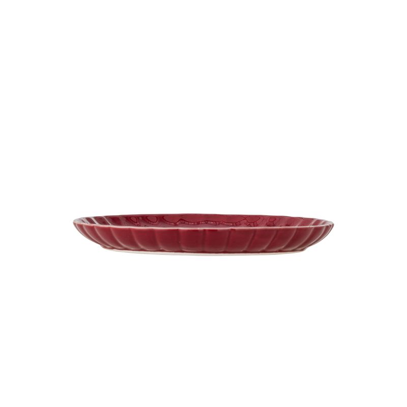 Bloomingville Latina Tallrik, Röd, Stengods 20 cm 6-pack