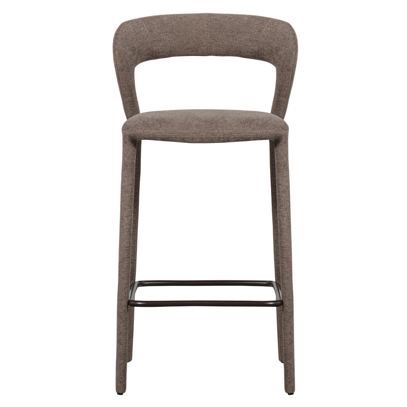 WOOOD Noble Barstol i Mullvadsfärg