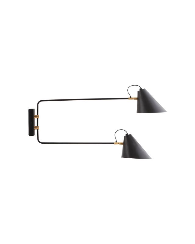 House Doctor Club Double Vägglampa Svart