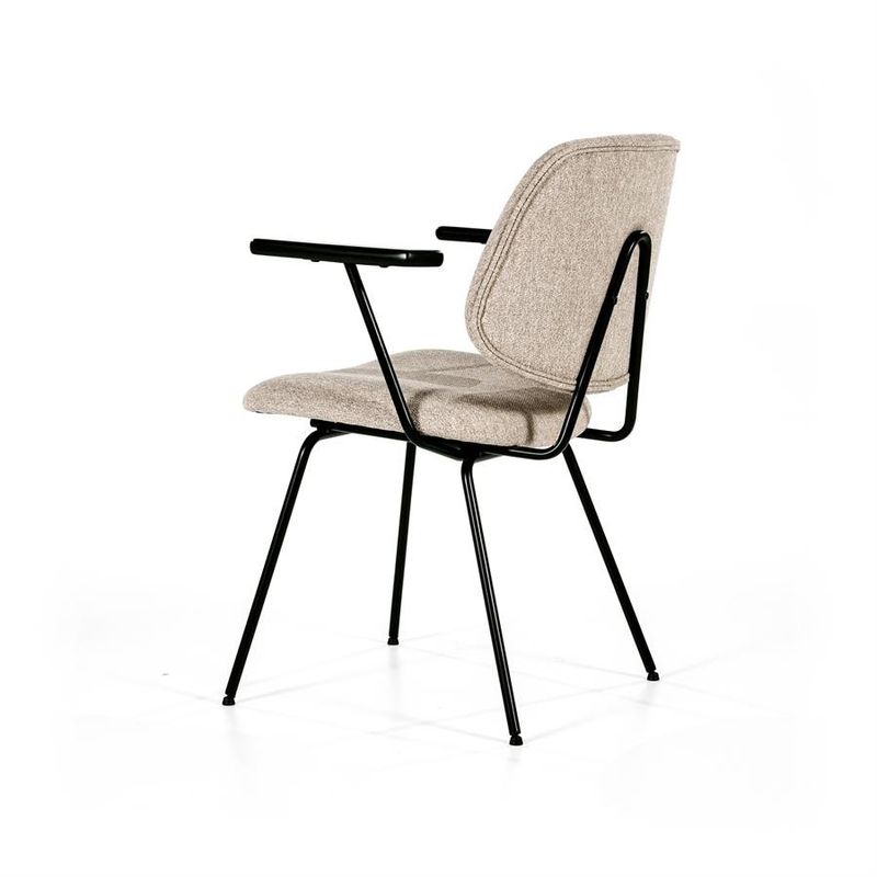 Eleonora Stol Lynn med Armstöd - Beige Fletcher