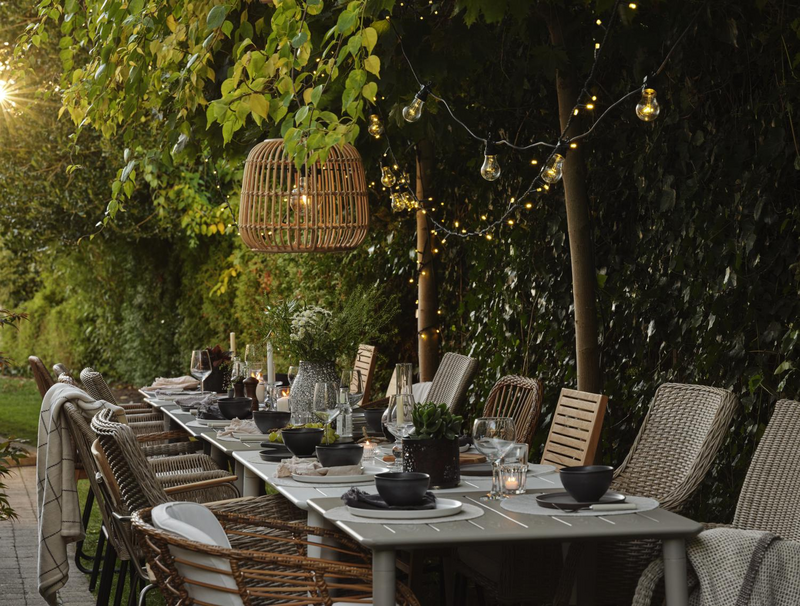 Brafab Covelo Matstol Natur/Vit