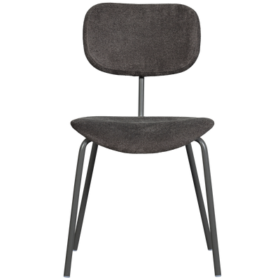 WOOOD Link Stapelbar Matstol Brun/Grå 2 st