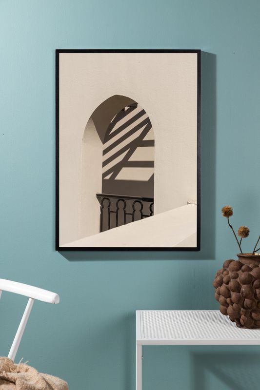 Venture Home Balcony Poster Vit