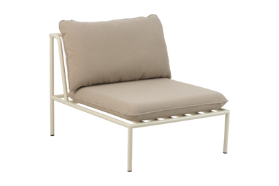 Brafab Collier Mittdel Pearl White / Teddy Beige