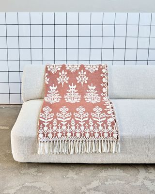 House Doctor Mazzo Överkast Terrakotta