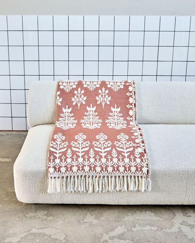 House Doctor Mazzo Överkast Terrakotta