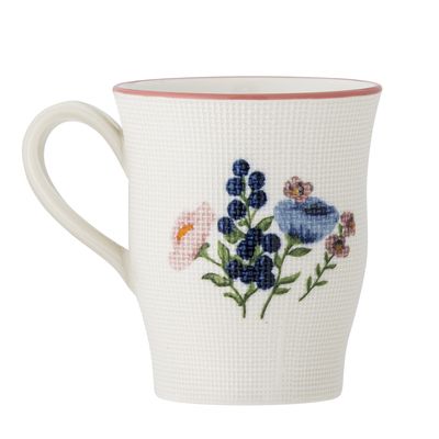 Bloomingville Dorothy Mugg, Rose, Stengods - 6-pack