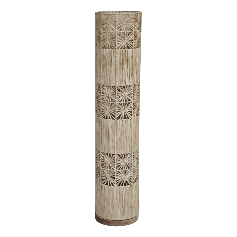 Chiq Antique Golvlampa i naturflätning