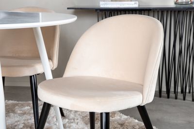 Venture Home Matgrupp Plaza med stolarna Velvet