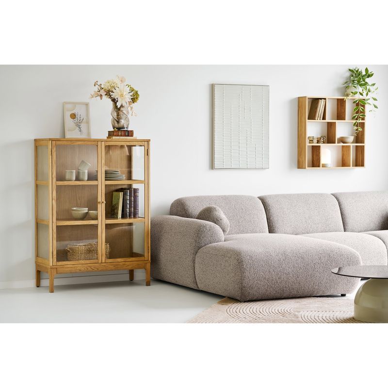 House Nordic Clyde Loungesoffa Sten Grå