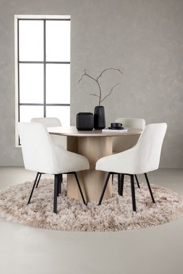 Venture Home Matgrupp Olivia med stolarna Rosie