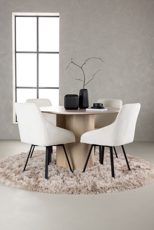 Venture Home Matgrupp Olivia med stolarna Rosie