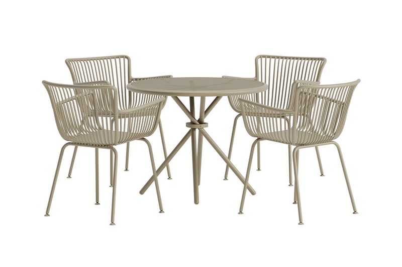 Venture Home Sifnos Matgrupp Beige