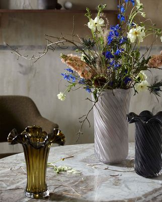 Nordal HELLE vas - off white glas