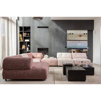 WOOOD Pim Sidobord Trä Svart - Set om 3