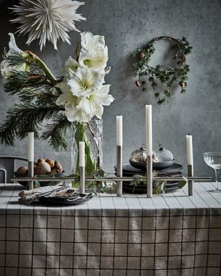 House Doctor Maxi80 Ljusstake Antiksilver