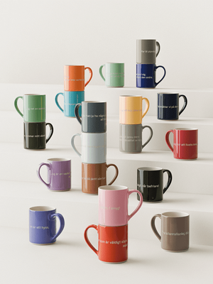 Design House Stockholm Astrid Lindgren mugg ljusrosa 18