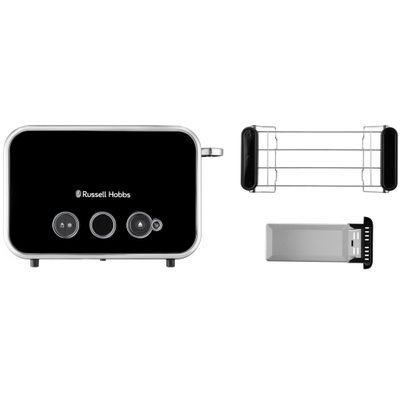 Russel Hobbs Brödrost Distinctions 2S Toaster Black  26430-56