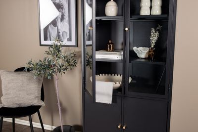 Venture Home Bakal Skåp 40,5 x 190 x 80 Svart