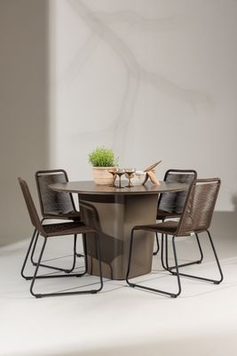 Venture Home Santa Fe Rund Matgrupp