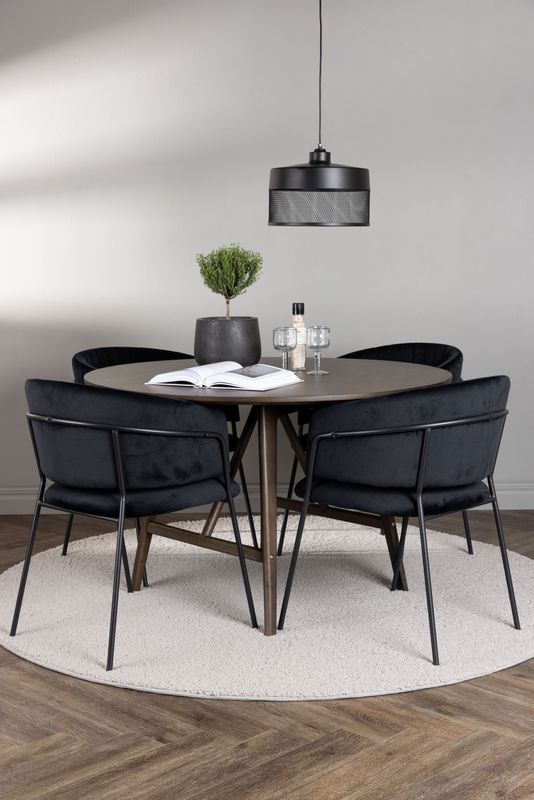 Venture Home Matgrupp Kaseindon med Selma Stolar