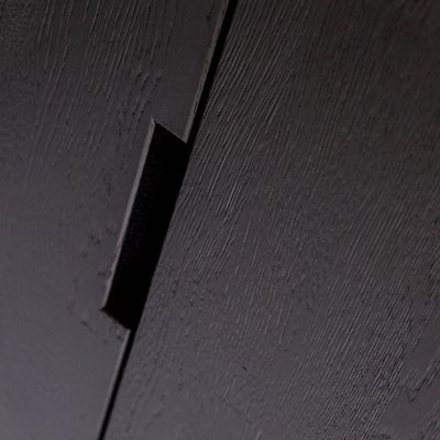 WOOOD Silas Högskåp i Svart Ask