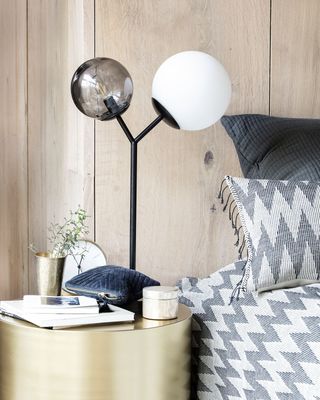 House Doctor Twice Bordslampa Svart