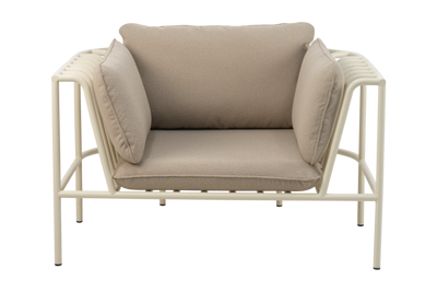 Brafab Collier Fåtölj Pearl White / Teddy Beige